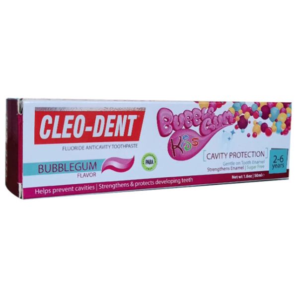 معجون أسنان كليو دنت للأطفال بطعم العلكة اوبتيمال