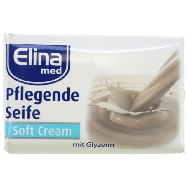 Elina Med Soft Cream & Glycerin Soap Bar For Face and Body