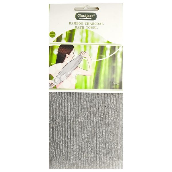 ليفة الأستحمام من الخيزران والفحم