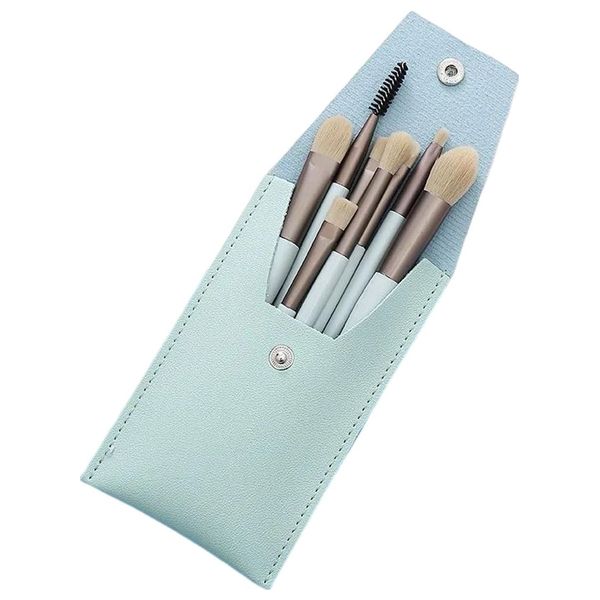 Face & Eye Makeup Brush Set 8 Pieces