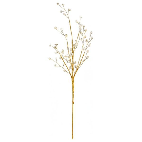 غصن كريستال ذهبي