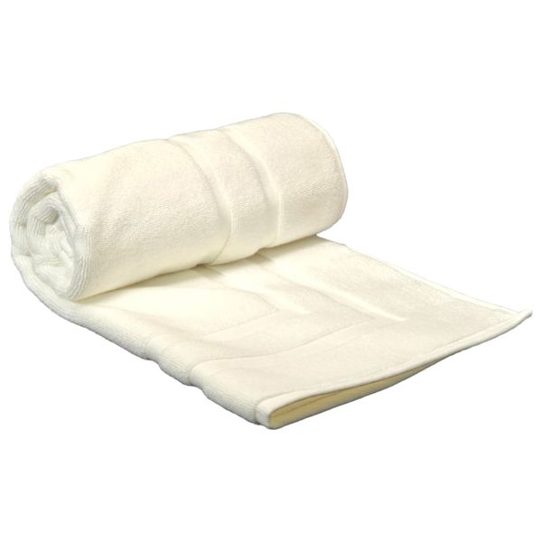 سجادة حمام نوع إیسینشیال ئورغانیك 90*50 سم؛ ابیض